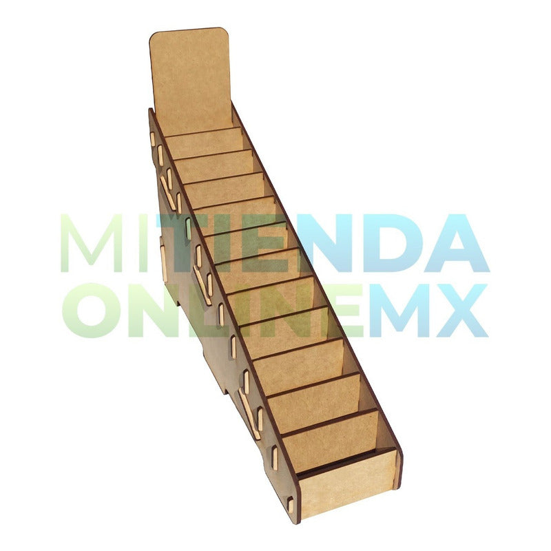 Organizador Exhibidor 12 Cajetillas Cigarro Vertical Mdf