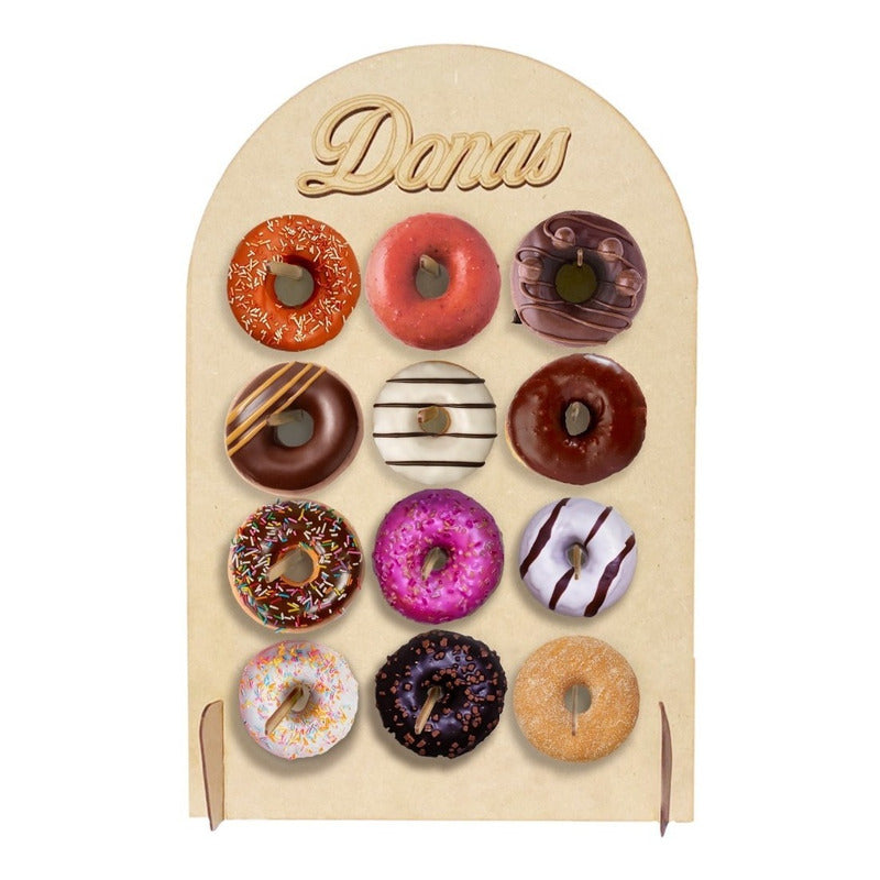 Porta Donas Para Candy Bar, Donuts Mesa De Postres  Mod.1