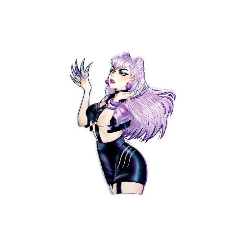 Cuadro Evelynn League Of Legends Anime Mdf 6 Mm - Mediano