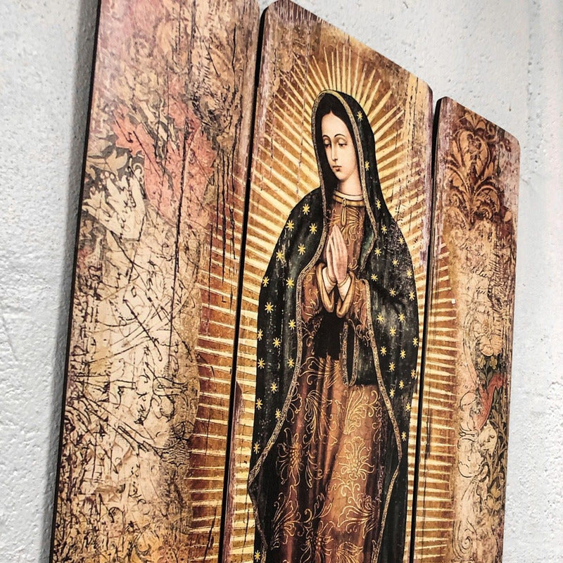 Cuadro Virgen Guadalupe Impresión Directa En Mdf 60x46cm