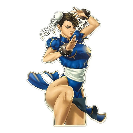 Cuadro Chun Li Street Fighter Anime Mdf 6 Mm - Mediano