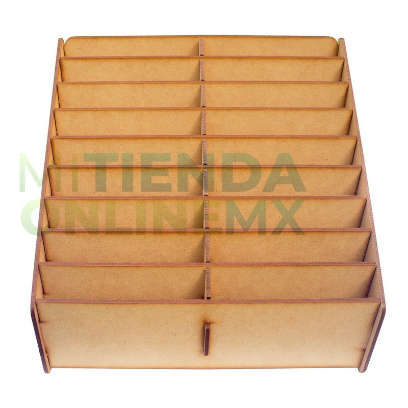 Caja Organizador Exhibidor Mdf Para 18 Teléfono Pack 6