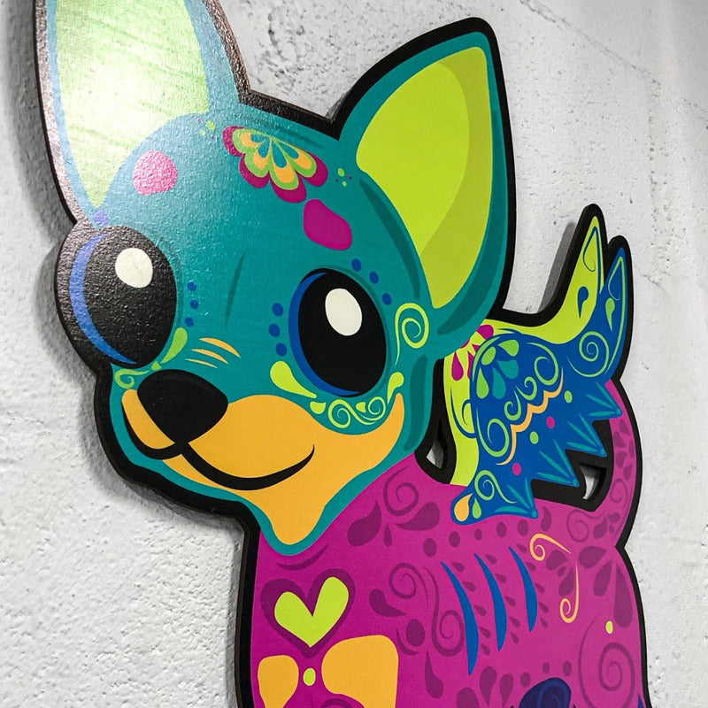 Cuadro Perro Alebrije Impresión Directa (madera Mdf, 6mm)