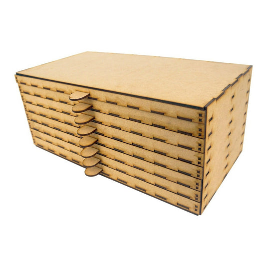 Caja Organizador Escritorio Herramientas Mdf 3 Mm