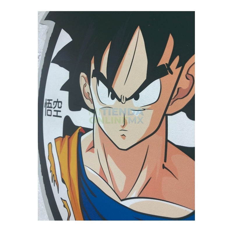 Cuadro Goku Kakaroto Dragon Ball Z Anime Mdf 6 Mm - Mediano