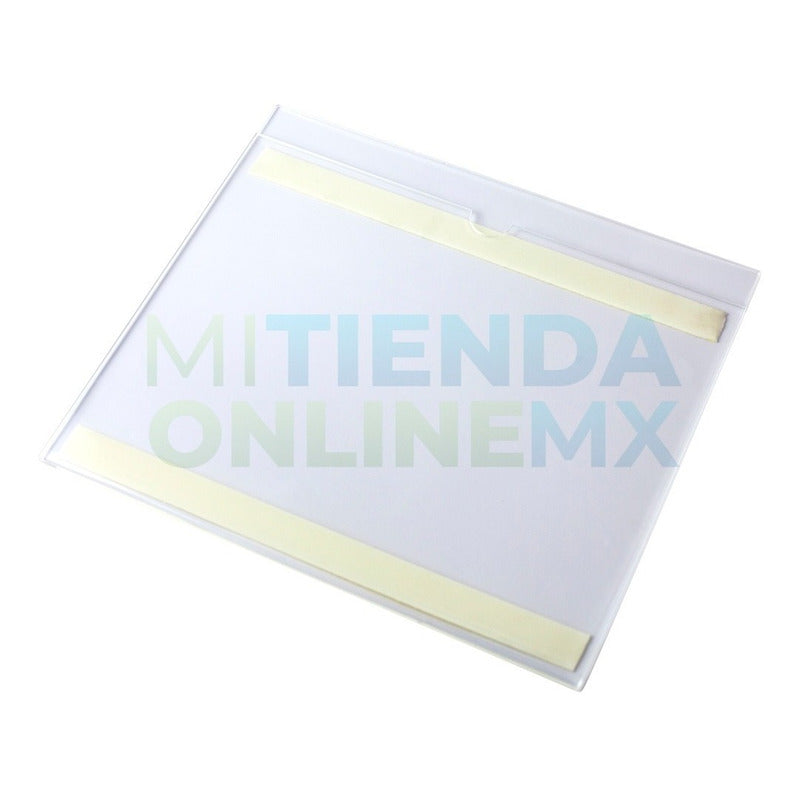 Porta Hojas Carta Horizontal Acrílico 2mm (cinta Doble Cara)